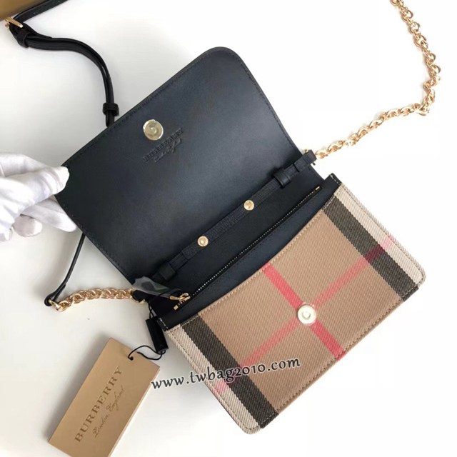 Burberry專門店新款兩用小肩包手包 巴寶莉鏈條單肩斜挎女包 yxb1411